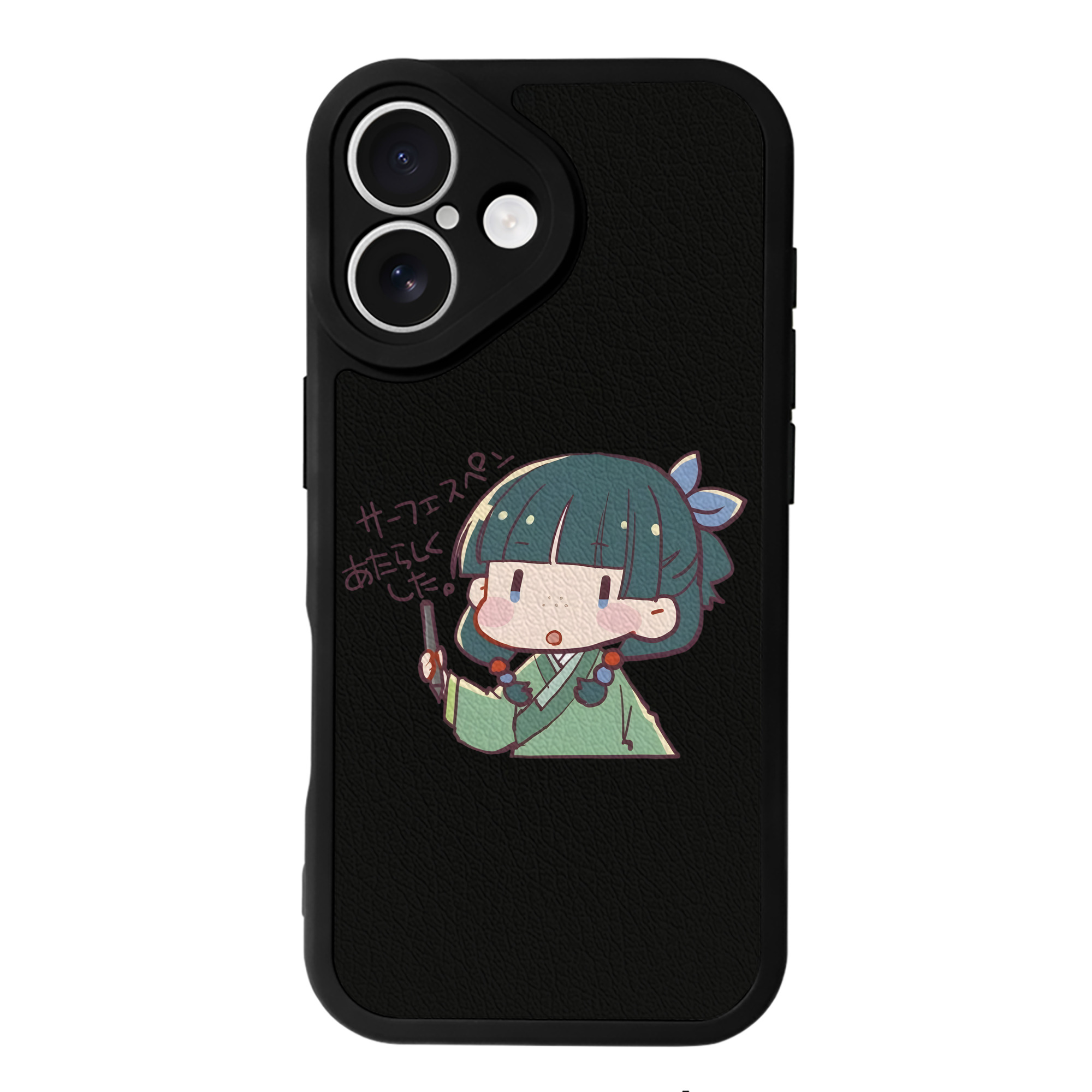 薬屋のひとりごと The Apothecary Diaries 【iPhone 16シリーズ対応】シリコンスマホケース（レザー調） 材質：シリコン